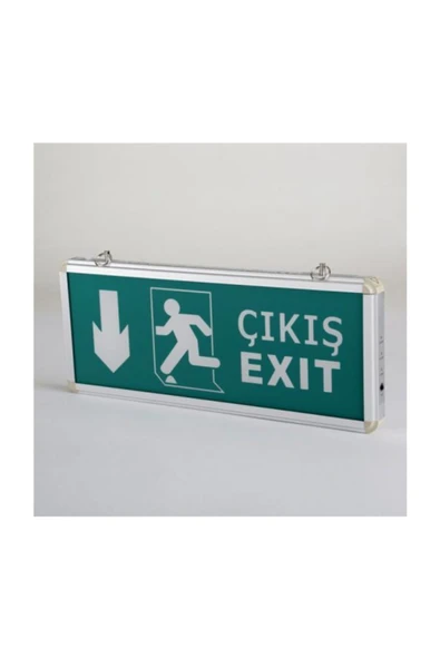 Cata Ct-9167 Exıt Çıkış Armatürü Ledli 3 Saat Akülü ürün görseli 1