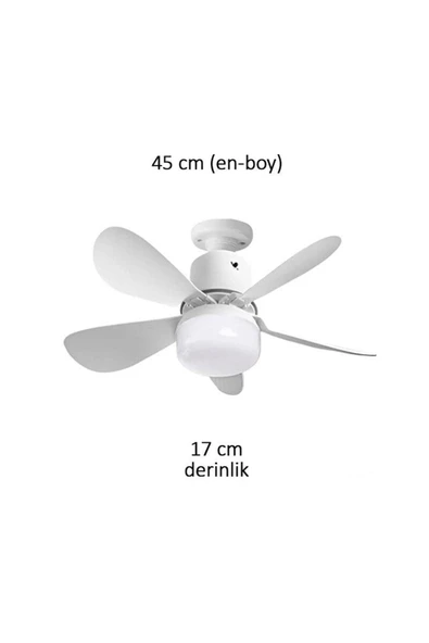 Cata Lodos Fan Led Ampul - Resim 4