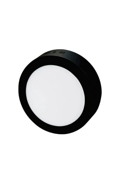 Cata Ct-5233 Siyah 18w Sıva Üstü Yuvarlak Led Panel Beyaz Işık Rengi ürün görseli 1
