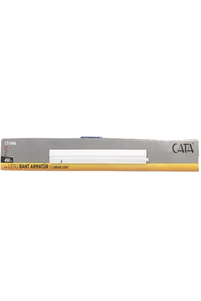 Cata 5w T5 Ledli Anahtarlı Bant Armatür Ct2466 Sarı Işık ürün görseli 1