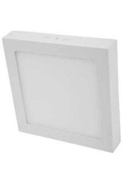 Cata Sıva Üstü Led Armatür 24w Kare Beyaz Işık (beyaz Kasa) ürün görseli 1