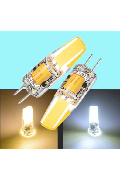 Cata 10 ADET 3W LEDLİ KAPSÜL AMPUL (G4) (12V) (G.IŞIĞI) ürün görseli 1
