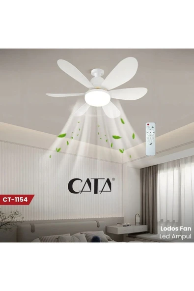 Cata CT 1154 200W Lodos Fanlı Led Ampül 6400K Beyaz Işık ürün görseli 1