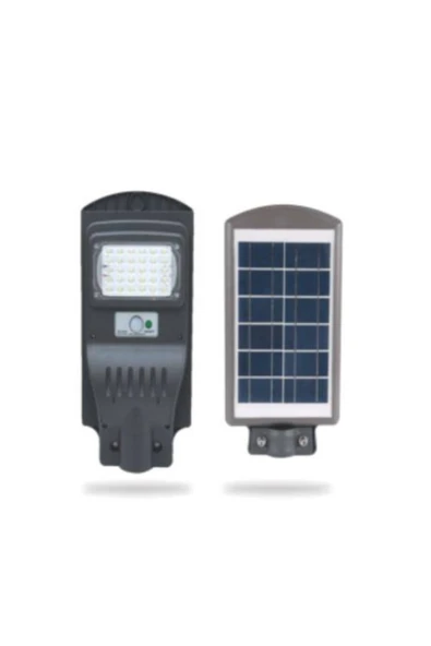 Cata Ct-4690 30 Watt Solar'lı Sokak Armatürü Güneş Enerjili Sokak Aydınlatma Armatürü ürün görseli 1