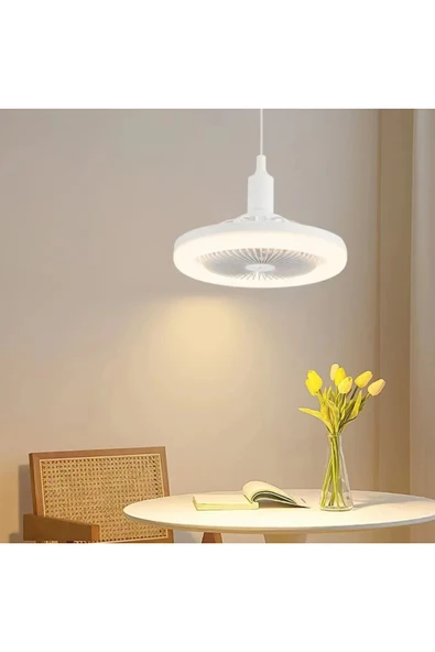 Cata 42 W Poyraz Fanlı Led Ampul - Kumandalı - E27 - CT-1153 ürün görseli 1
