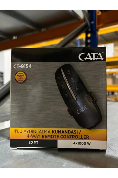 Cata CT-9154 4'Lü Aydınlatma Kumandası ürün görseli 1