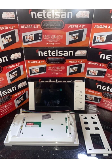 Netelsan Herta 4,3 ' ' Görüntülü Şube ( Diafon ) M.u.avr.00001 ürün görseli 1
