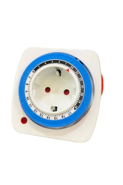 Cata Mekanik Zaman Saati 3680W 220V 16A 8cm x 4cm CT9180 ürün görseli 1