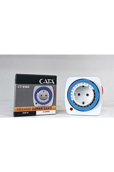 Cata CT-9180 MEKANİK ZAMAN SAATİ ürün görseli 1