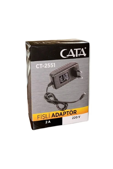 Cata 25 Watt 2 Amper Led Adaptörü CT-2551 - Resim 2