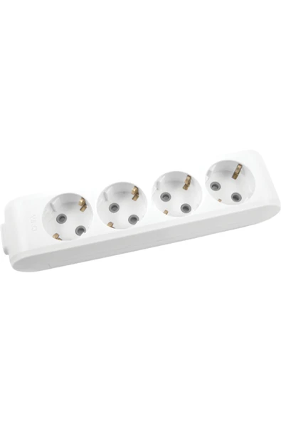 VİKO Viko Ml-90113400 Multi-let 4lü Priz Çocuk Korumalı Topraklı Klemensli Grup Priz ürün görseli 1
