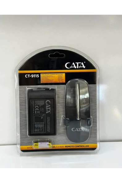 Cata CT-9115 AYDINLATMA KUMANDASI 3 KANAL 3x1000w ürün görseli 1