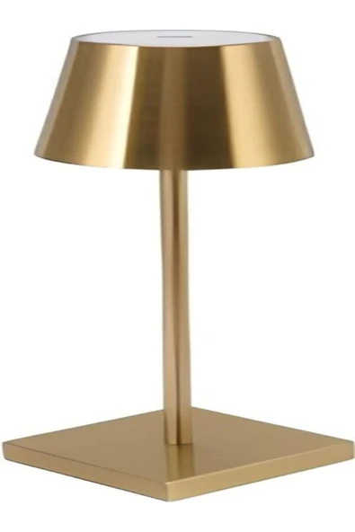 Cata DOKUNMATİK GOLD DEKORATİF METAL ŞARJLI LED MASA LAMBASI CATA İSTANBUL CT-8437 ürün görseli 1