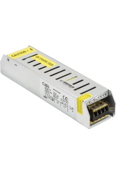 Cata Ct 2576 12 Volt 10 Amper(3çip) Slim Tip Şerit Led Trafosu ürün görseli 1