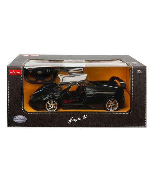 Rastar 1:14 Pagani Huayra BC Uzaktan Kumandalı Işıklı Araba 11206 Siyah ürün görseli 1