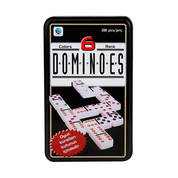 Sunman Smile Games 28'li Domino - Metal Kutulu ürün görseli 1