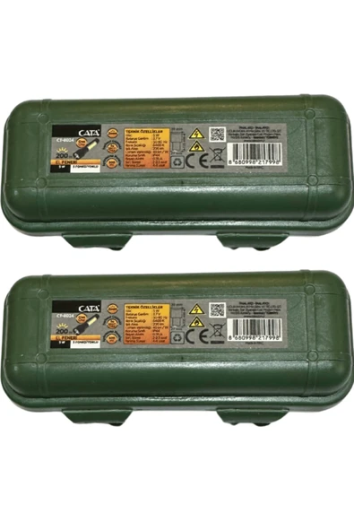 Cata CT-8024 5W Üç Fonksiyonlu El Feneri (2 Adet) ürün görseli 1