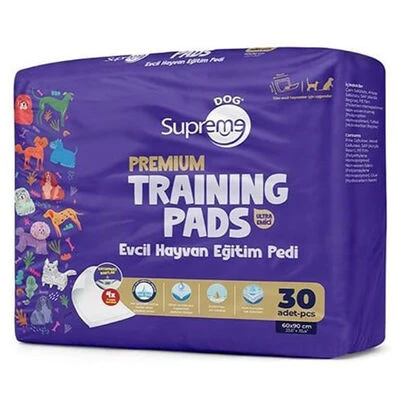 Supreme Dog Premium Evcil Hayvan Eğitim Pedi 60x90cm (30'lu) ürün görseli 1