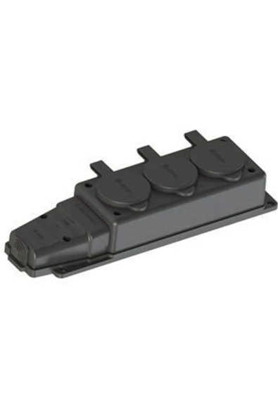 NE-AD 4103 1x16a Kauçuk Üçlü Grup Prizi ürün görseli 1