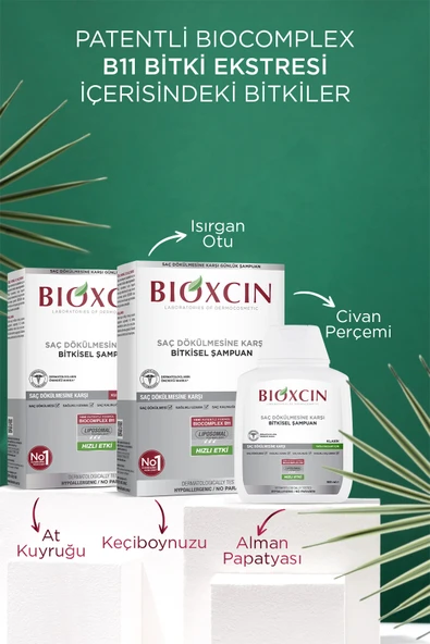 Bioxcin Genesis Şampuan Yağlı Saçlar 300 ml - Resim 7