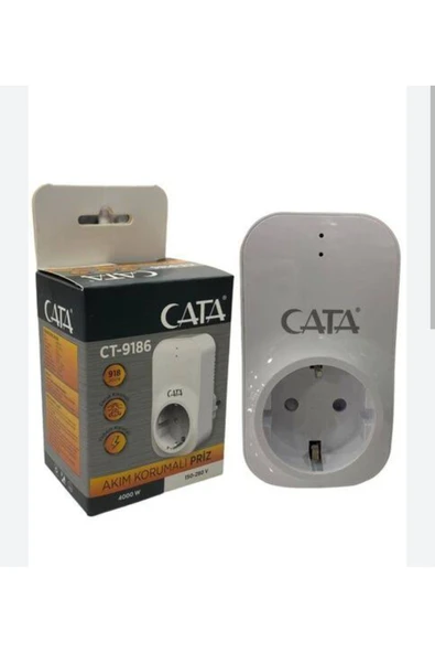 Cata AKIM KORUMALI PRİZ TEKLİ CT-9186 TV KORUMA ürün görseli 1