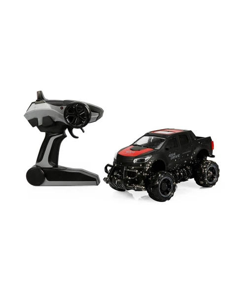 1:18 Uzaktan Kumandalı 4x4 Crazy Off-Road Araba 32121 Siyah ürün görseli 1