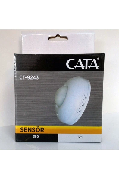 Cata Ct-9243 Tavan Hareket Sensörü 360 Derece - Resim 4