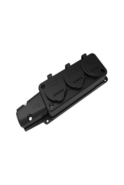 Bemis Kauçuk Üçlü Grup Priz Bk1-1402-3613 ürün görseli 1