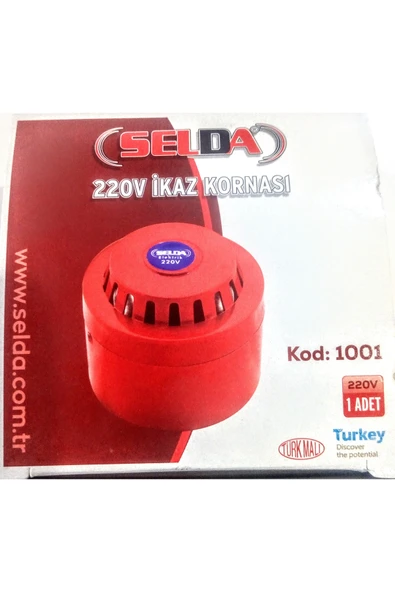 Selda Yangın Alarm Sireni-kornası 220v ürün görseli 1