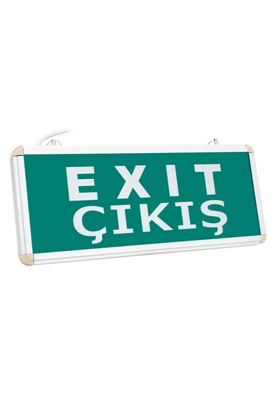 Cata Ct-9175 3 Watt Ledli Acil Çıkış Şarjlı Exıt Levhası ürün görseli 1
