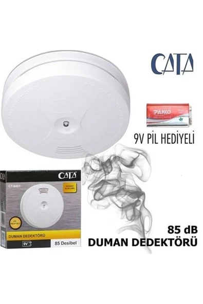 Cata Kablosuz Duman Dedektörü - Resim 3