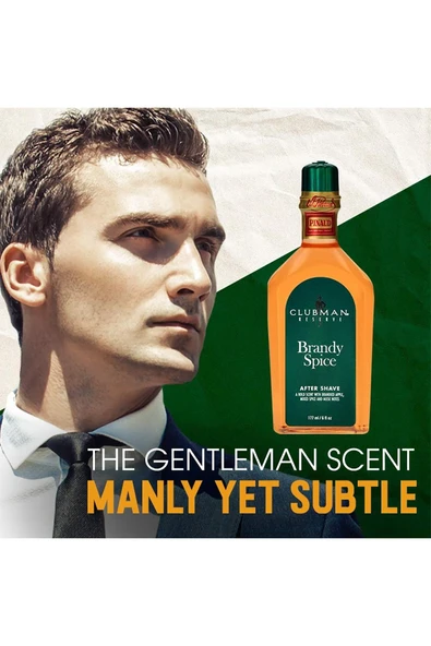 Clubman Brandy Spice Tıraş Sonrası 177ML - Resim 2