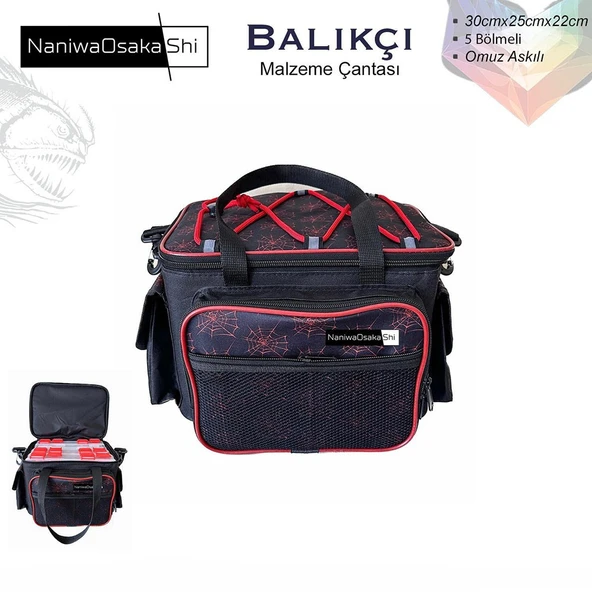 Naniwa Osaka Shi Balıkçı Malzeme Çantası ürün görseli 1