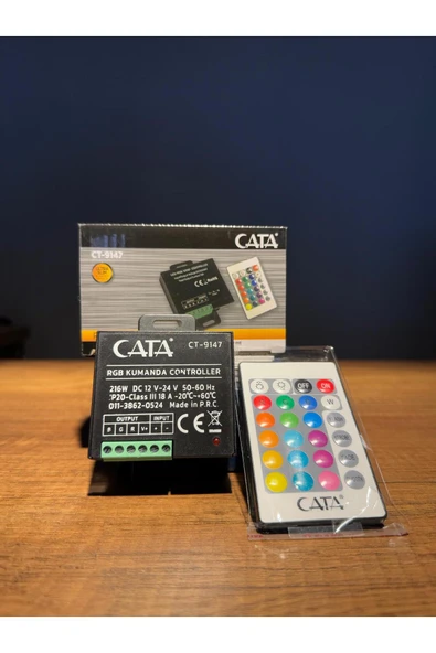 Cata CT9147 18A RGB KUMANDA 20mt - Resim 3