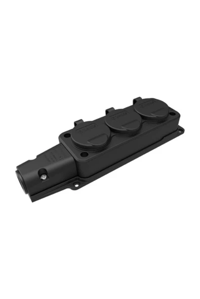 Bemis Bk1-1402-3613 Kauçuk 3lü Grup Priz 1x16a 220v Ip54 ürün görseli 1