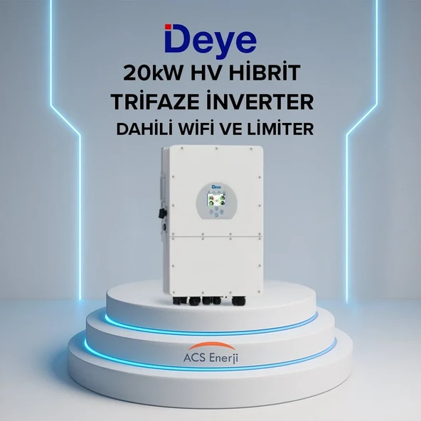 Lexron Deye 20kw Hibrit Trifaze İnvertör Hv ürün görseli 1