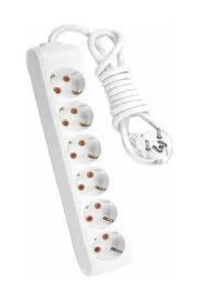 VİKO Multi-let Altılı Priz Topraklı Kablolu Ç.k. - 3 Metre ürün görseli 1