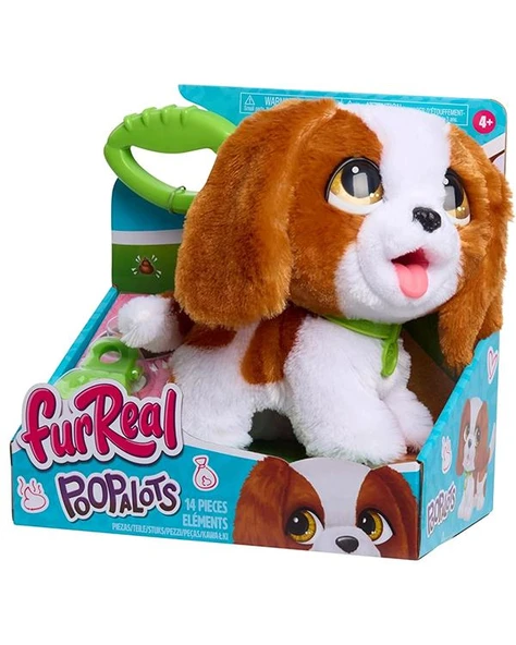 Hasbro FurReal Poop A Lots İnteraktif Pelüş Spaniel 20 cm 28159 ürün görseli 1