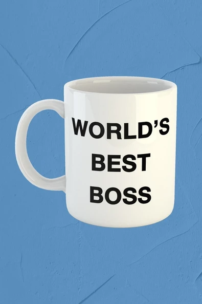 Varmola The Office " World`s Best Boss & Dunder Mifflin " Özel Kupa Bardak ürün görseli 1