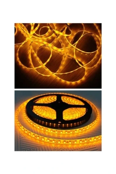 Cata 10 Çipli 5 Metre Amber Rengi Iç Mekan Şerit Led (CT-4485) ürün görseli 1