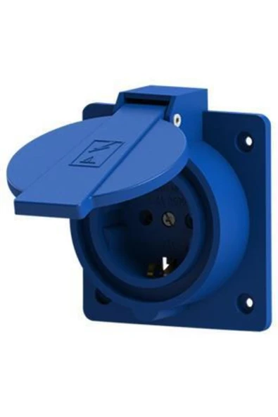 NE-AD 2001-mp 1x16a Kapaklı Makine Prizi ürün görseli 1