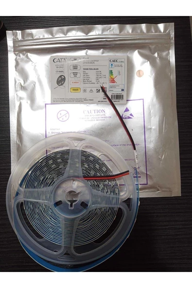 Cata Ct-4481 10 Çipli 5 Metre Gün Işığı Renk Iç Mekan Şerit Led ürün görseli 1