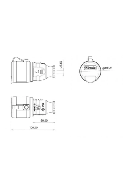 Bemis Uzatma Priz Bk1-1402-2311 - Resim 2