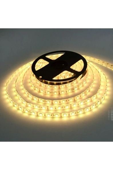 Cata CT-4486 5 Metre 12 Volt 10 Çipli Iç Mekan 4000 Kelvin Şerit Led AÇIK SARI ürün görseli 1