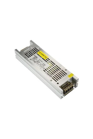 Cata Ct-2578 30 Amper 360 Watt Ultra Slim Şerit Led Trafosu Adaptörü Metal Gövde 1. Kalite ürün görseli 1