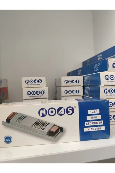 Noas 12V 12.5A 150W LED TRAFO ürün görseli 1