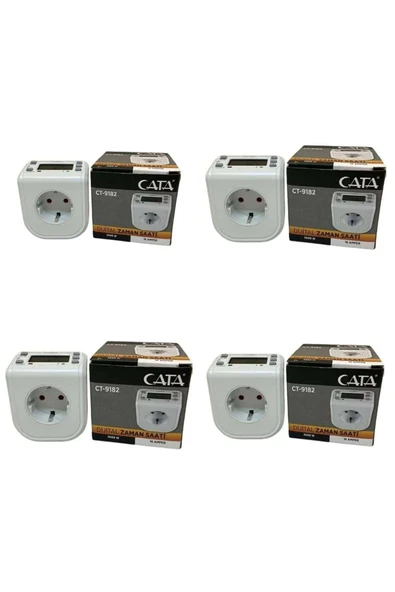 Cata CT-9182 Digital Zaman Saati 4 Adet ürün görseli 1