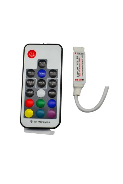 Cata 144 W 12 Amper 16 Tuşlu RGB Led Kumandası - CT-9144 ürün görseli 1