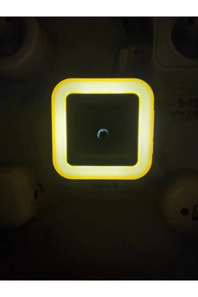 Cata Fotoselli Sensörlü Ledli Gece Lambası Amber 1w Ct-9500 ürün görseli 1
