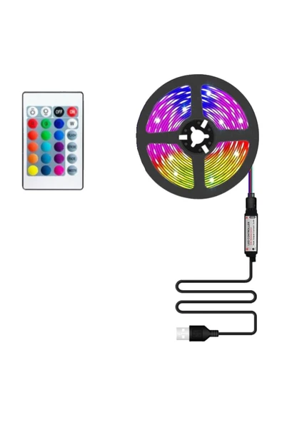 Cata Ct-4566 3m Rgb Usb Tv Şerit Led Seti ürün görseli 1